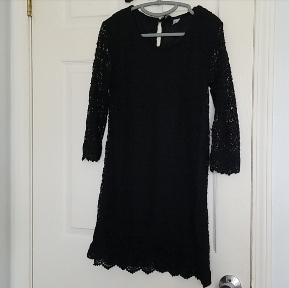 Black work dress